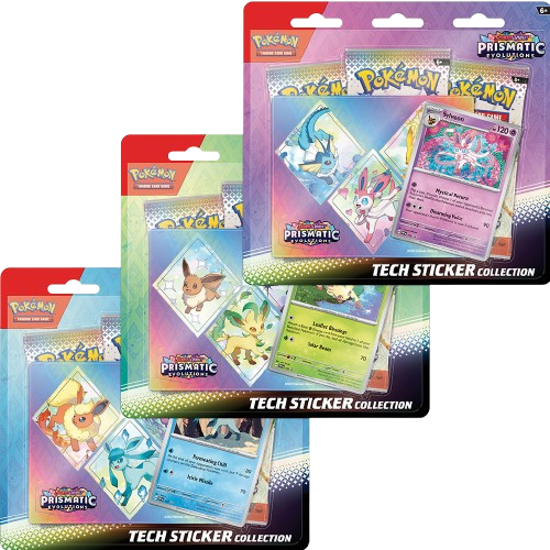 Pokémon Prismatic Evolutions Sticker Collection Pre-order - Pokeca.NL