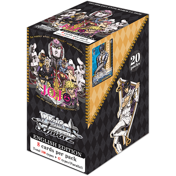 WEISS SCHWARZ JoJo&#39;s Bizarre Adventure: Golden Wind Booster Box PRE-ORDER - Pokeca.NL