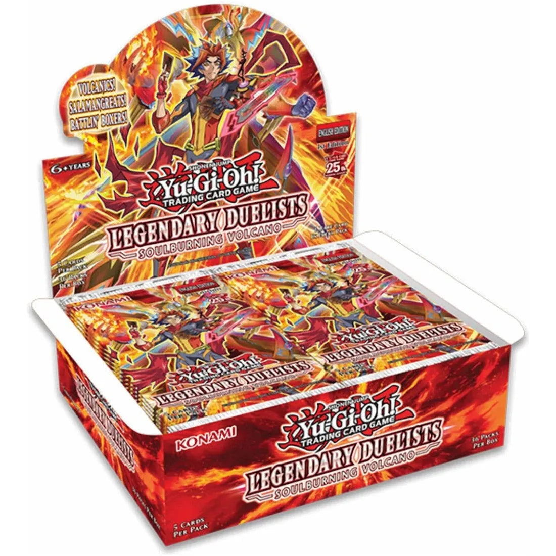 Yu-Gi-Oh! Legendary Duelists: Soulburning Volcano Booster Box - Pokeca.NL