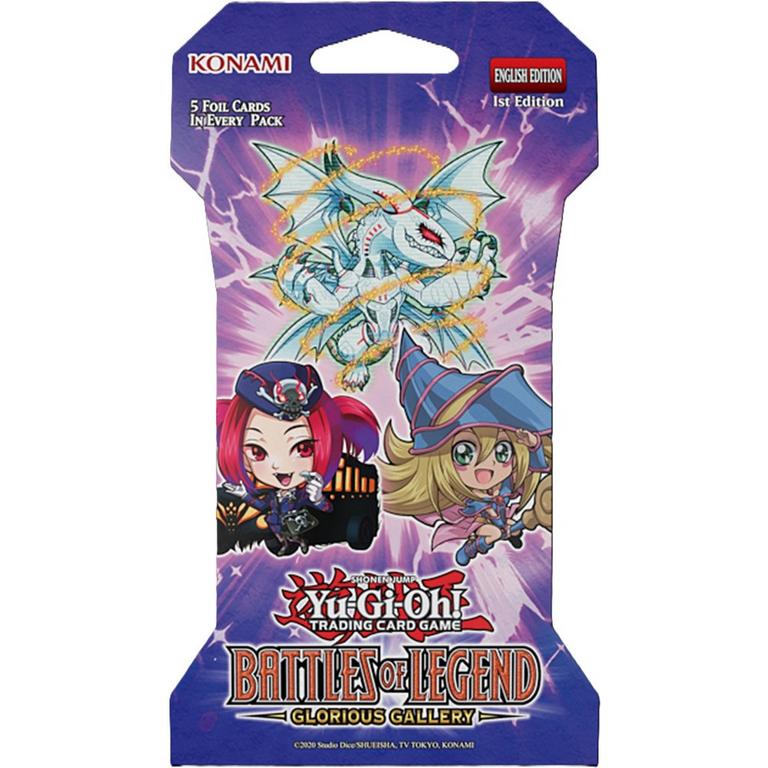 Paquet de boosters Yu-Gi-Oh! sous emballage scellé
