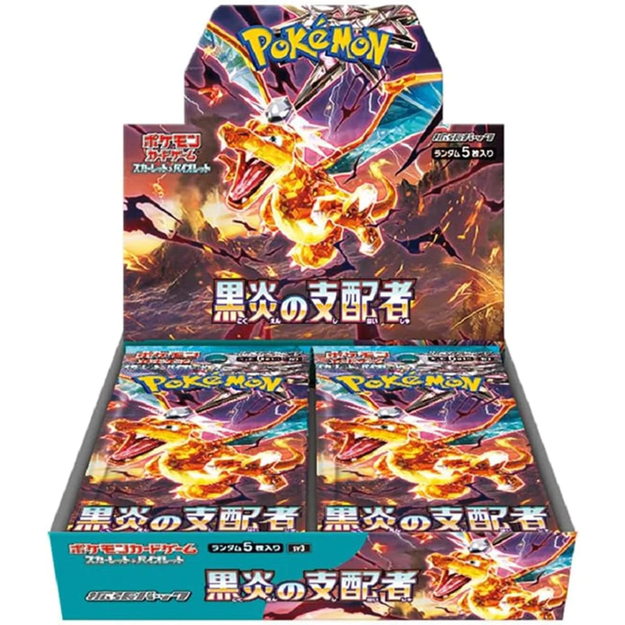 Pokémon Ruler of the Black Flame SV3 Booster Box - Pokeca.NL