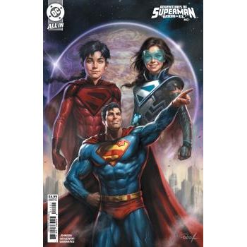 ADVENTURES OF SUPERMAN BOOK OF EL #12 (OF 12) CVR B LUCIO PARRILLO CARD STOCK VAR - Pokeca.NL