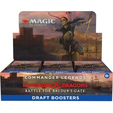 Magic The Gathering Commander Legends Baldur&#39;s Gate Draft Booster