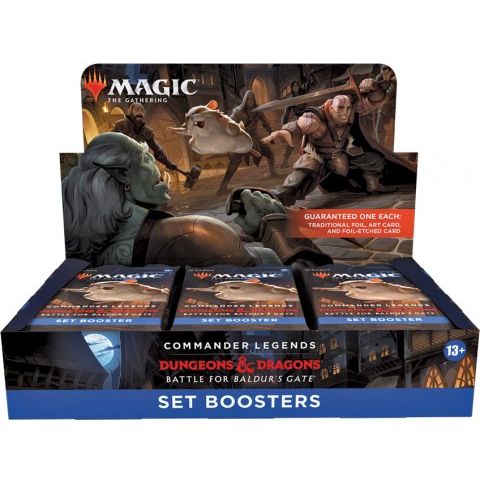 Magic The Gathering Commander Legends Baldur&#39;s Gate Set Booster Box