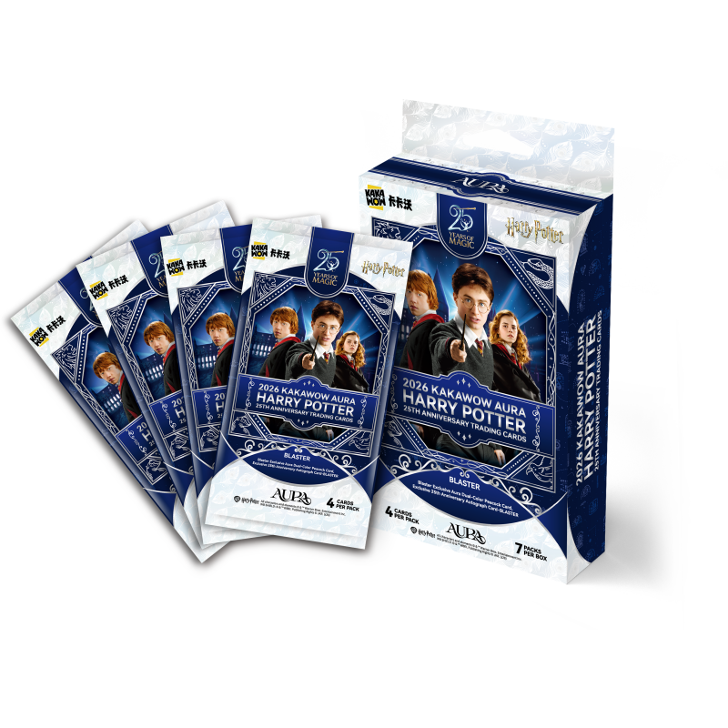 KAKAWOW 2026 AURA Harry Potter 25th Anniversary Blaster Box - Pokeca.NL