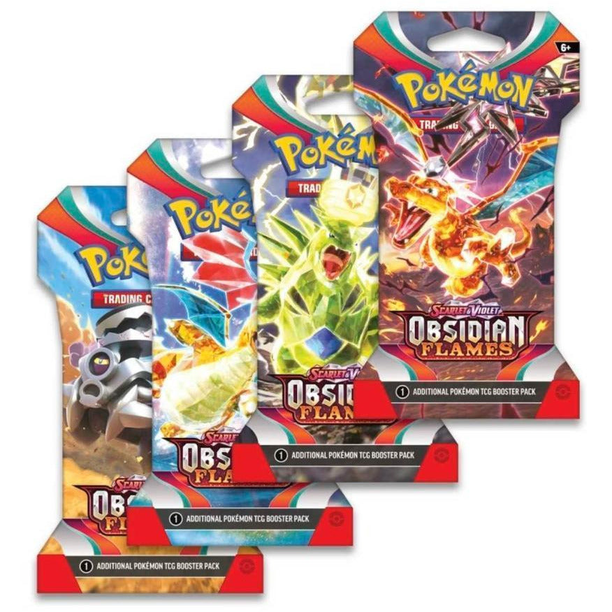 Pokémon Obsidian Flames Sleeved Booster - Pokeca.NL