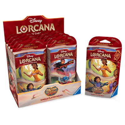 Disney Lorcana Reign of Jafar Starter Deck Set (2 decks) - Pokeca.NL Disney Lorcana Reign of Jafar Starter Deck Set (2 decks) - Pokeca.NL