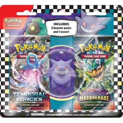 Pokémon Back To School Eraser Blister 2024 PRE-ORDER - Pokeca.NL