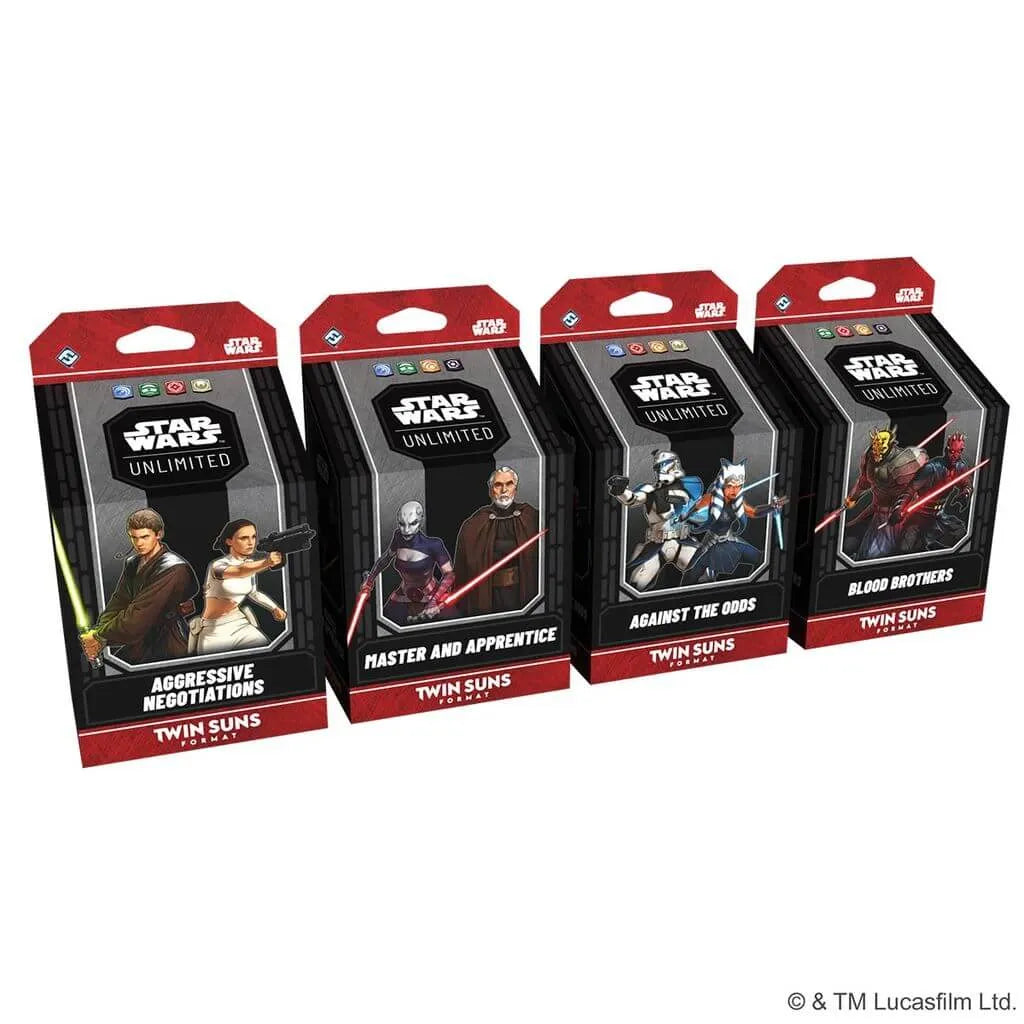 Star Wars Unlimited 2026 Twin Suns Deck Set - Pokeca.NL