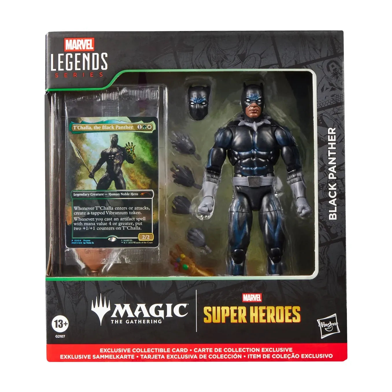 Magic the Gathering Marvel Legends Action Figure Black Panther
