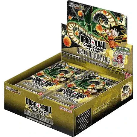 Dragon Ball Super MASTERS ZENKAI SERIES EX SET Legend of the Dragon Balls 08 B25 BOOSTER Box PRE-ORDER display with 24 packs