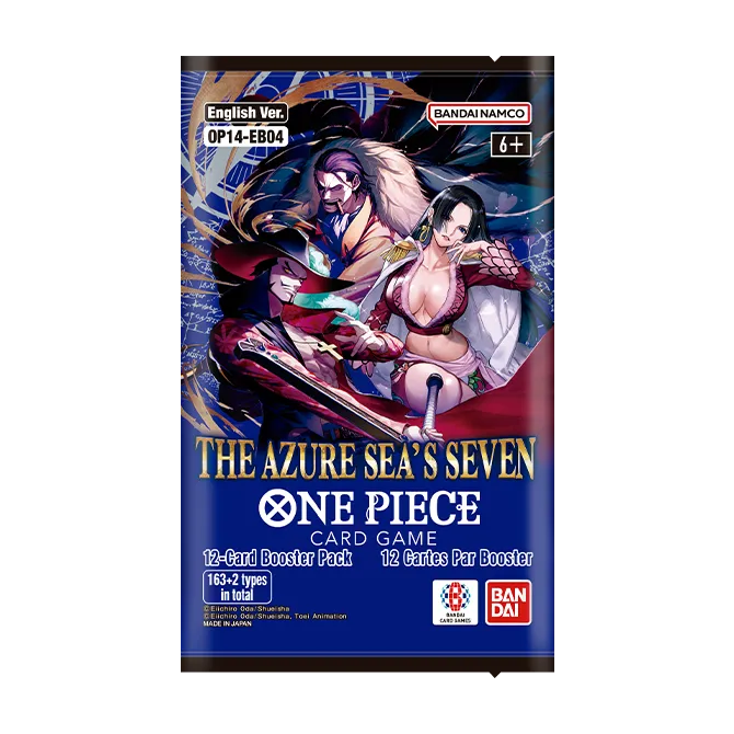 One Piece The Azure Sea's Seven Booster Box [OP-14] EN Max 2 p.p.