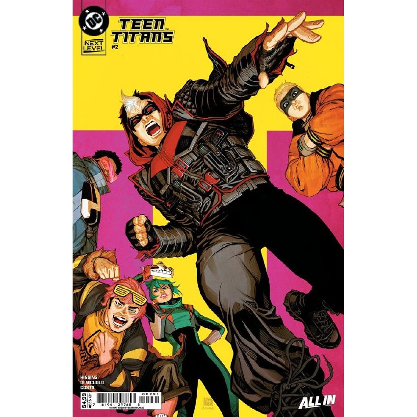 TEEN TITANS #2 CVR C BERNARD CHANG CARD STOCK VAR