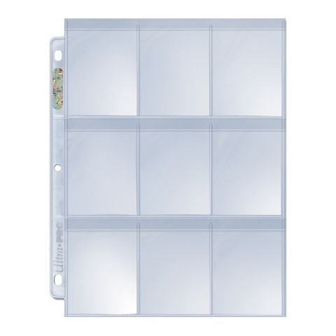 Ultra Pro Pages Top Loading Clear Platinum 100 stuks