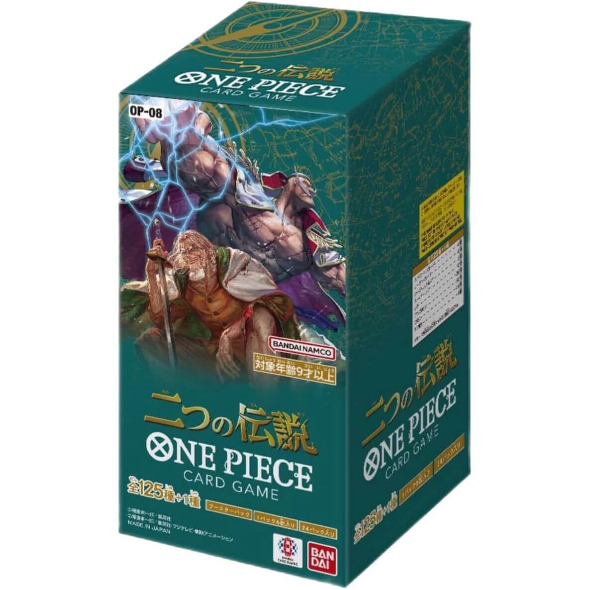 Bandai One Piece Two Legends Booster Box [OP-08] JP PRE-ORDER - Pokeca.NL