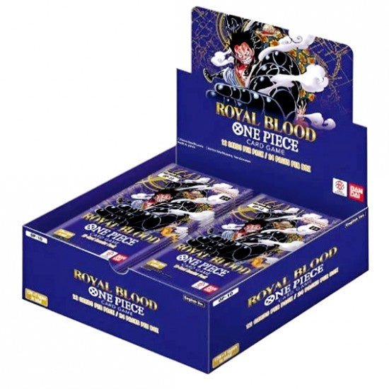 royal blood booster box case One Piece [OP-10] AND soccer Catching shiny Pokémon in Color:Cognac Brown