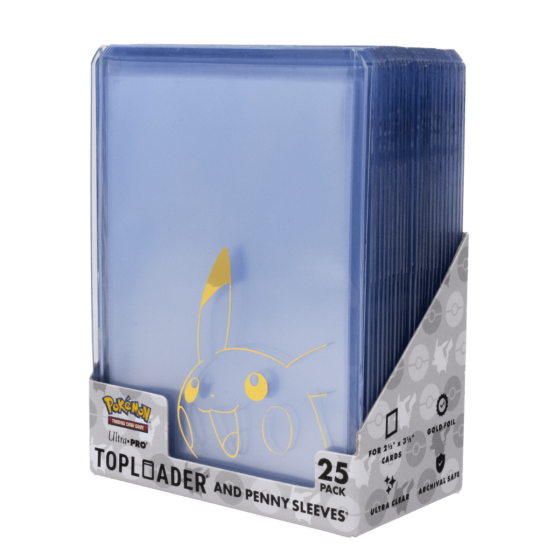 Ultra Pro Pikachu Toploader and Penny Sleeves Combo Pack (25ct) - Pokeca.NL