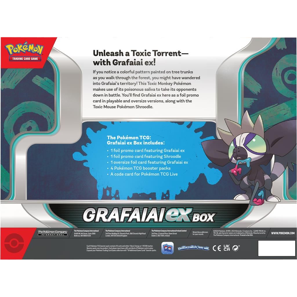 Pokémon Grafaiai ex Box PRE-ORDER - Pokeca.NL