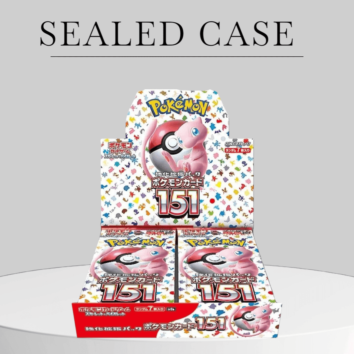Pokmon 151 sv2a Booster Box Case - Pokeca.NL Pokmon 151 sv2a Booster Box Case - Pokeca.NL