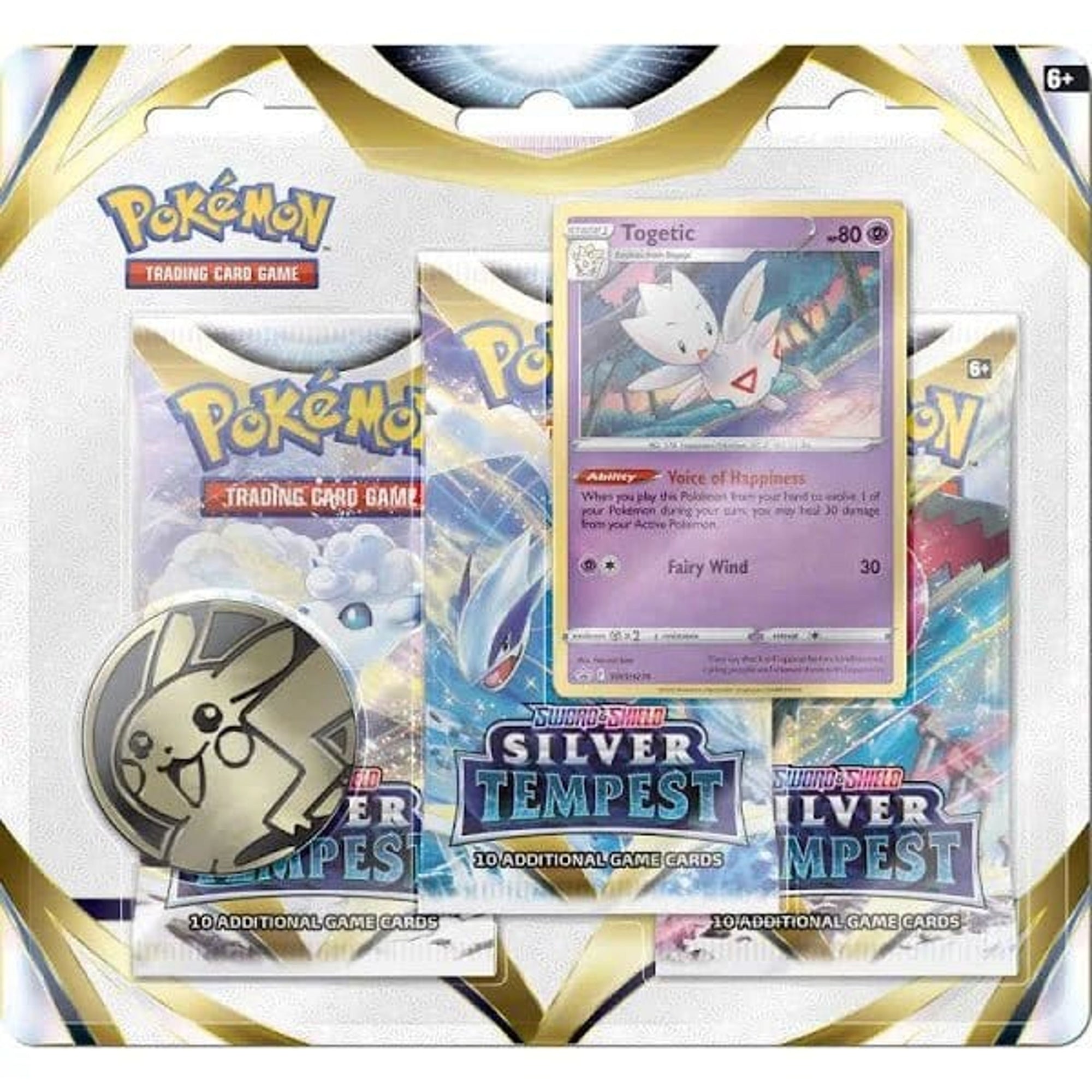 Pokémon Silver Tempest 3-pack blister - Pokeca.NL