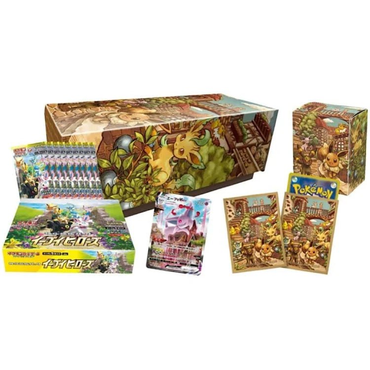 eevee heroes pokemon booster box 2021 Japanese Sword & Shield Pack PSA 10 GEM MINT on Fanatics Collect Shield) is a product from The Pokmon Company EEVEE HEROS JAPANESE BOOSTER BOX