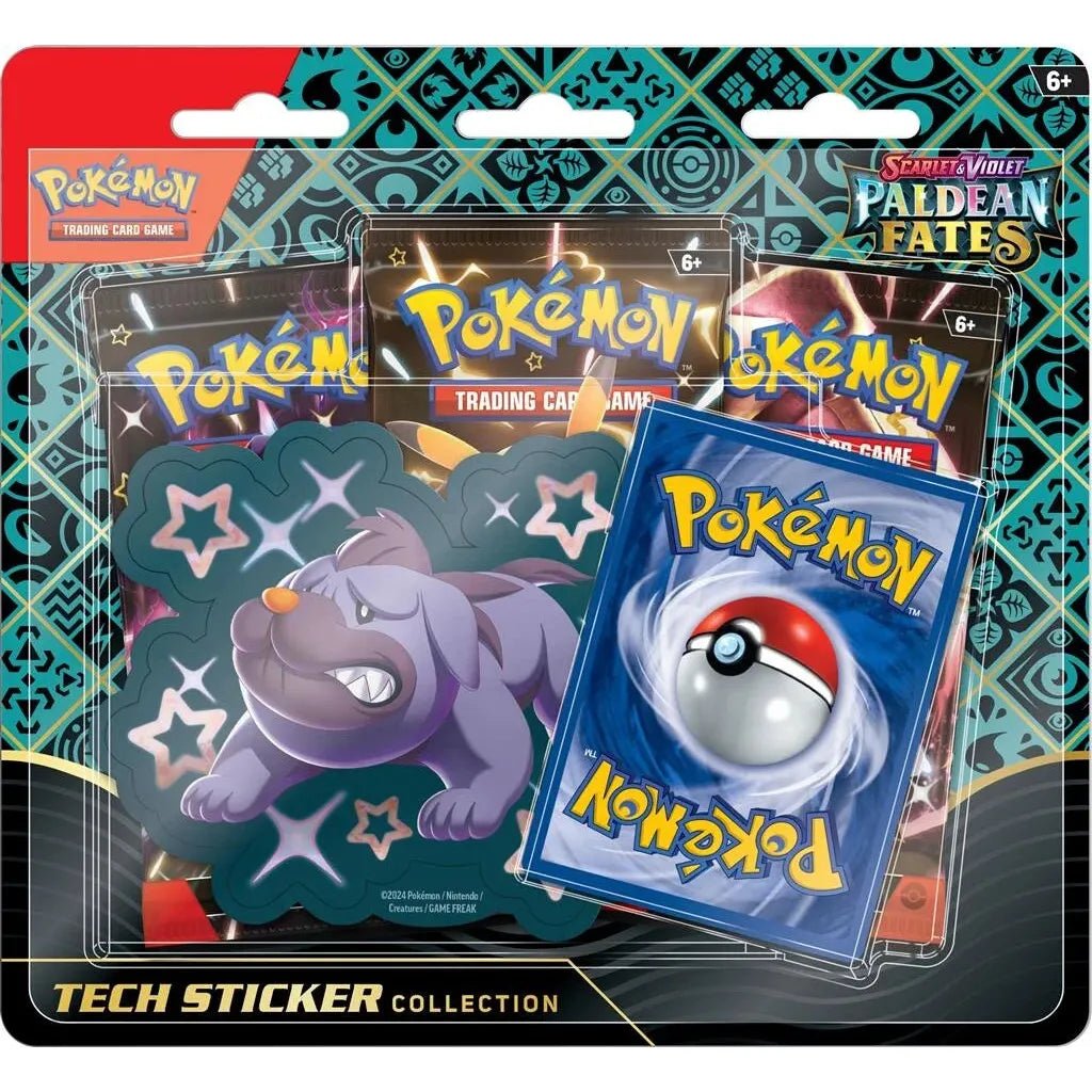 Pokémon Paldean Fates SV4.5 Tech Sticker Collection Blister - Pokeca.NL