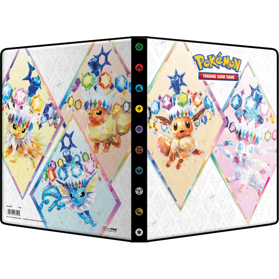 Pokémon Prismatic Evolutions 9 - Pocket Ultra Pro Binder - Pokeca.NL