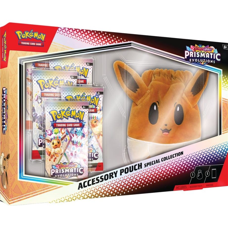 Pokémon Prismatic Evolutions Pouch Special Collection Box Pre-order - Pokeca.NL