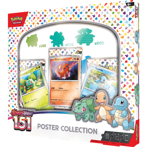 Pokémon 151 Poster Collection Box - Pokeca.NL