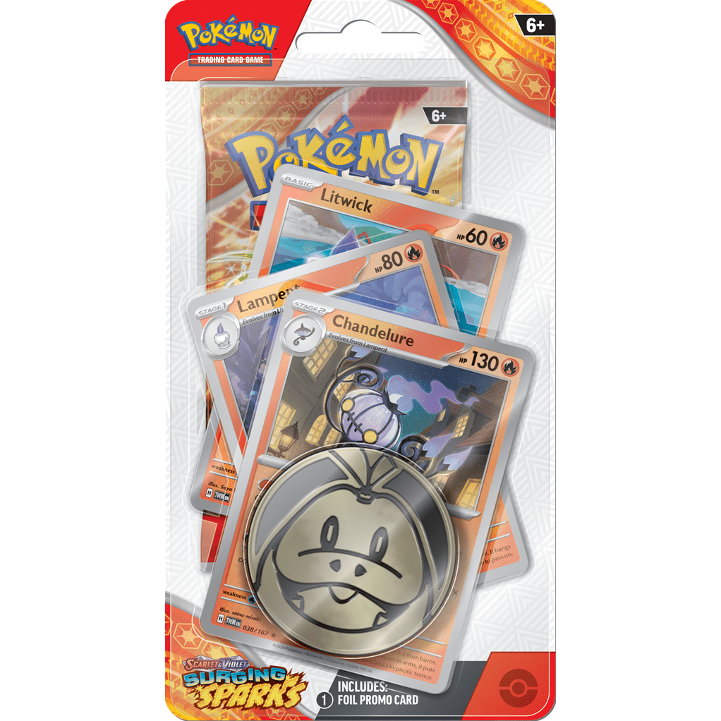 Pokémon Surging Sparks Premium Checklane Blister Pre-order - Pokeca.NL