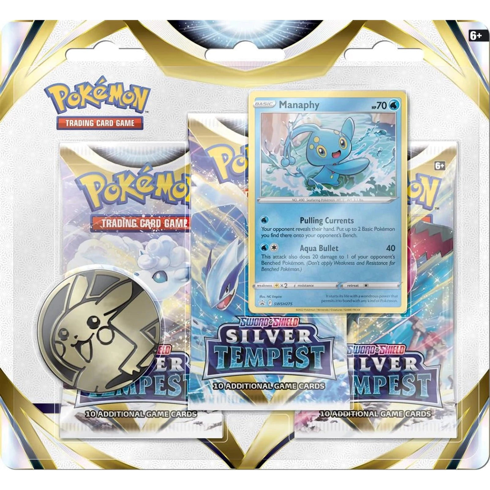 Pokémon Silver Tempest 3-pack blister - Pokeca.NL