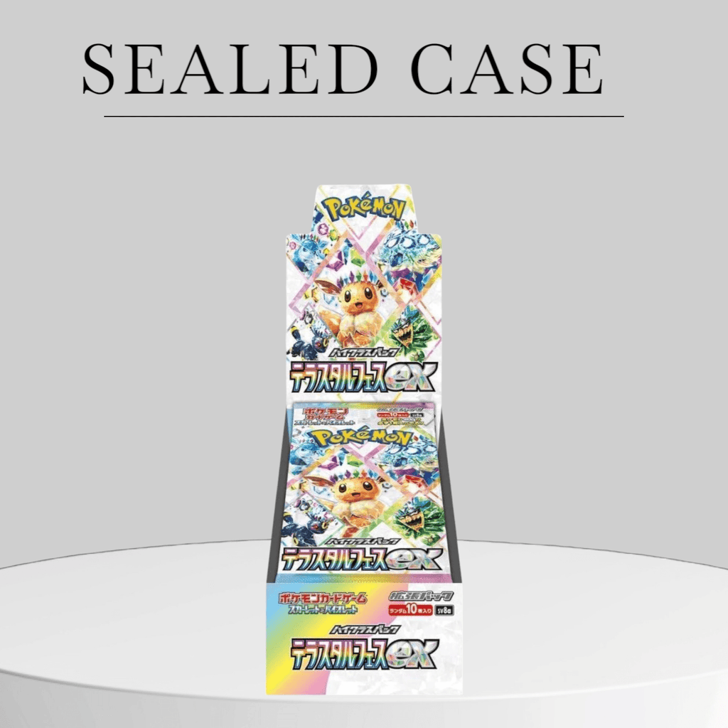 terrestrial festival booster box case Pokémon Terastal Festival EX Booster Box Case