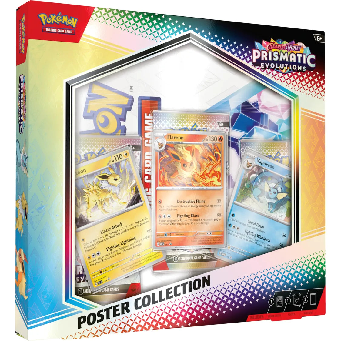 Pokémon Prismatic Evolutions Poster Collection Box - Pokeca.NL