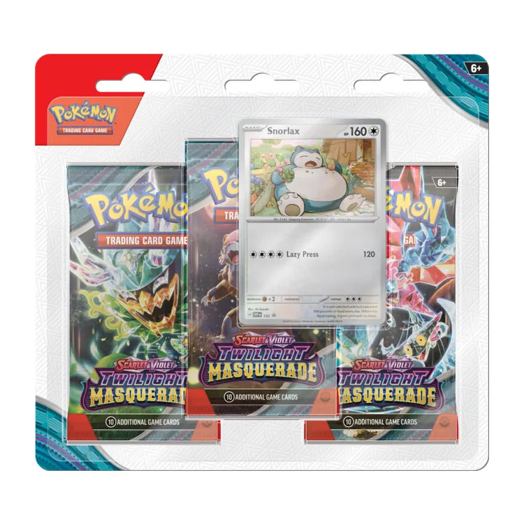 Pokémon Twilight Masquerade 3-pack Blister - Pokeca.NL