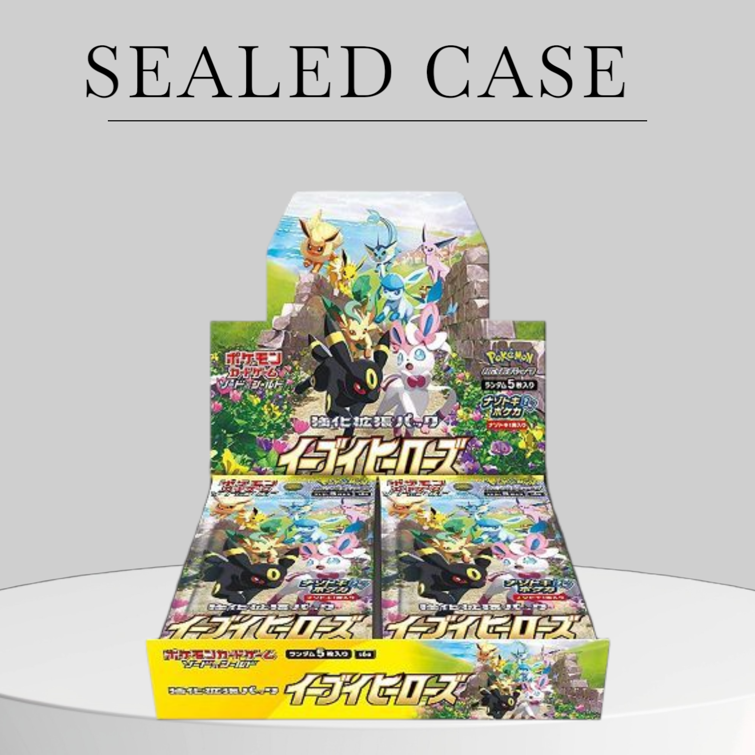 Pokémon Eevee Heroes Booster Box Case