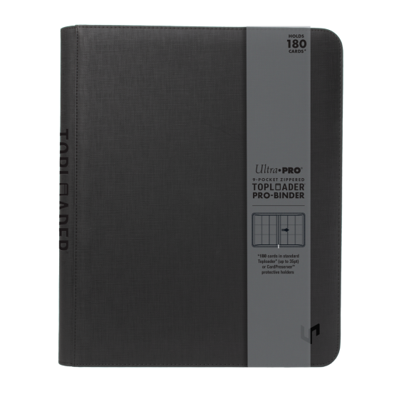Ultra Pro 9-Pocket Toploader Zippered Premium PRO-Binder