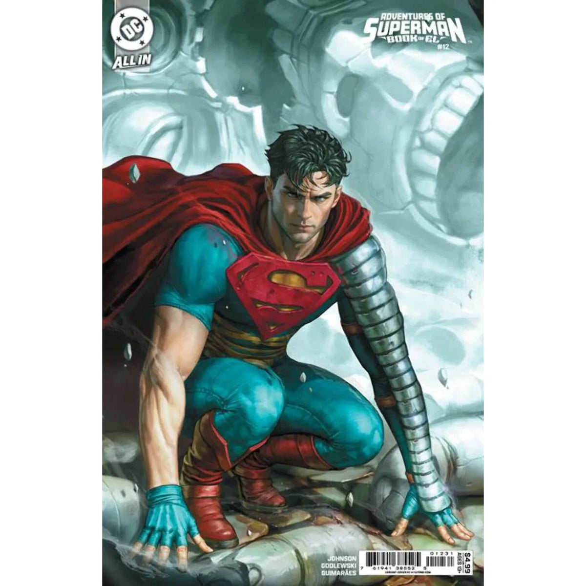 ADVENTURES OF SUPERMAN BOOK OF EL #12 (OF 12) CVR C KYUYONG EOM CARD STOCK VAR - Pokeca.NL