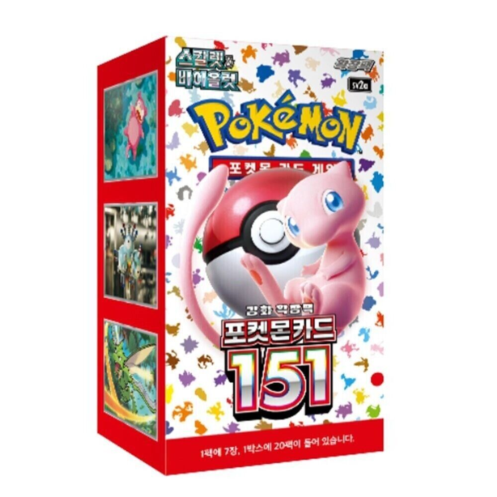 Pokémon 151 Koreaans Booster Box - Pokeca.NL