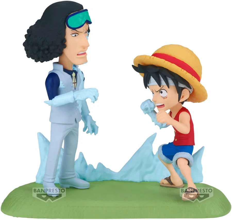 BANPRESTO ONE PIECE MONKEY.D.LUFFY VS KUZAN 9cm