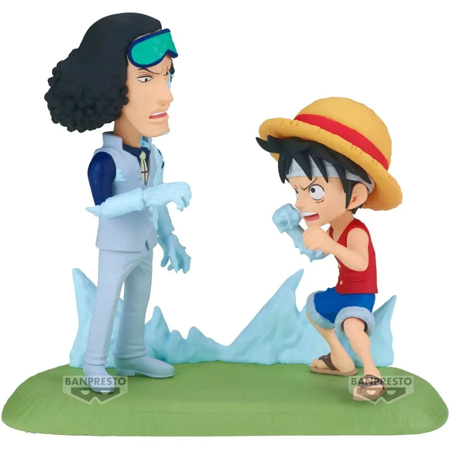 BANPRESTO ONE PIECE MONKEY.D.LUFFY VS KUZAN 9cm
