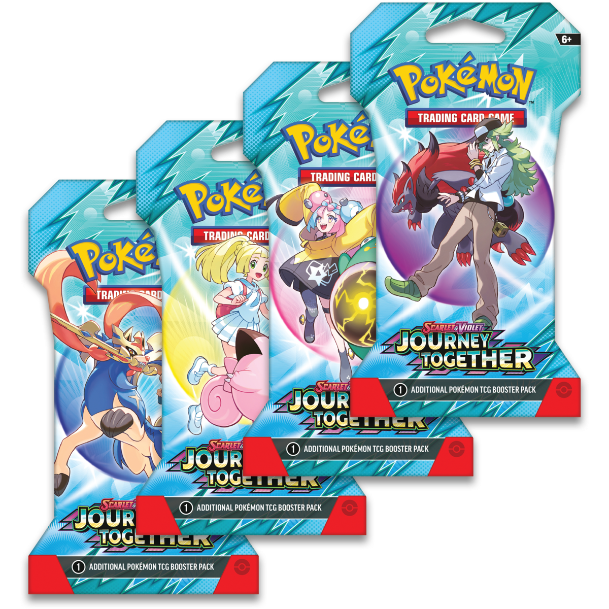 Pokémon Journey Together Sleeved Booster Pack Pre-order - Pokeca.NL