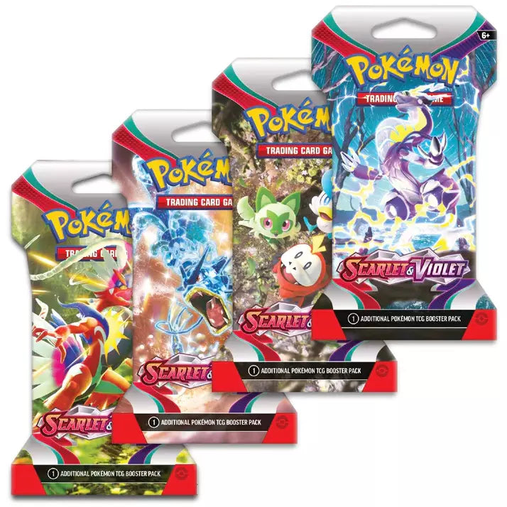 Pokémon Scarlet & Violet Sleeved Booster Pack - Pokeca.NL