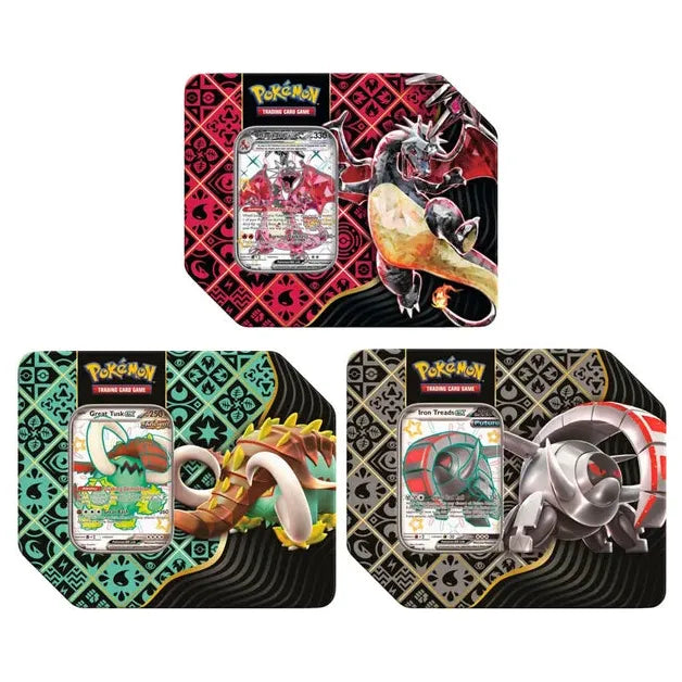 Pokémon Paldean Fates SV4.5 5-Booster Tin - Pokeca.NL