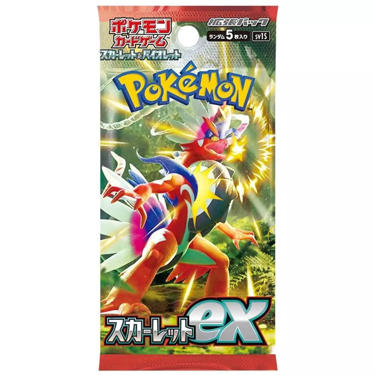 POKÉMON SV1S SCARLET EX BOOSTER PACK - Pokeca.NL