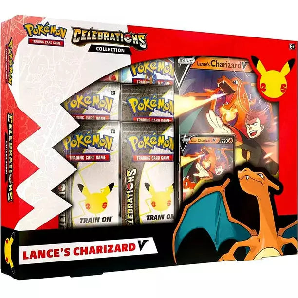 Pokémon Lance’s Charizard V Celebrations Collection 25th Anniversary Box - Pokeca.NL