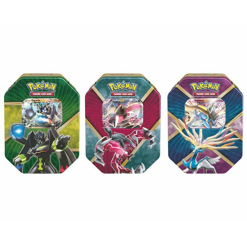 Pokémon Shiny Kalos Tins Set 2016: Set van 3 - Pokeca.NL