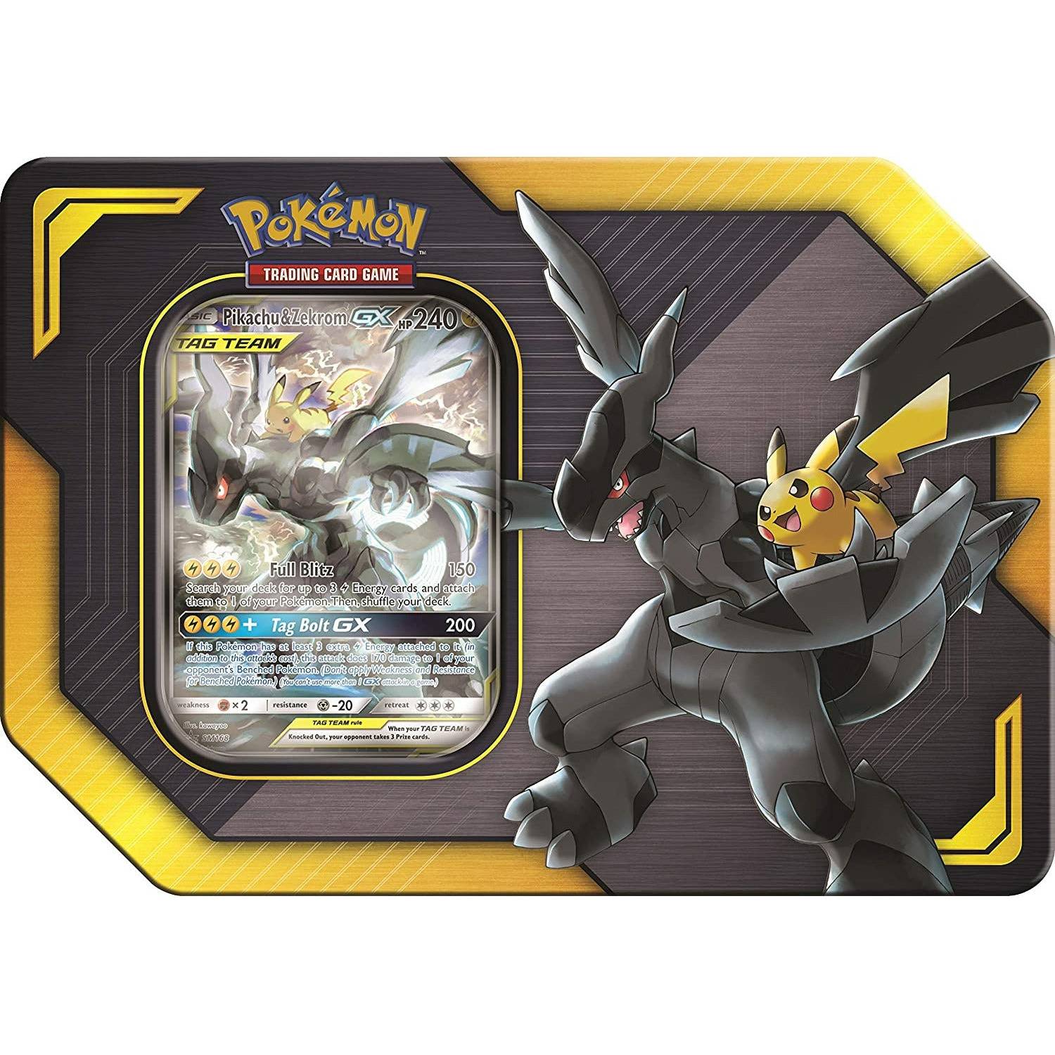 Pokémon Tag Team 2019 Tin Pikachu & Zekrom - Pokeca.NL