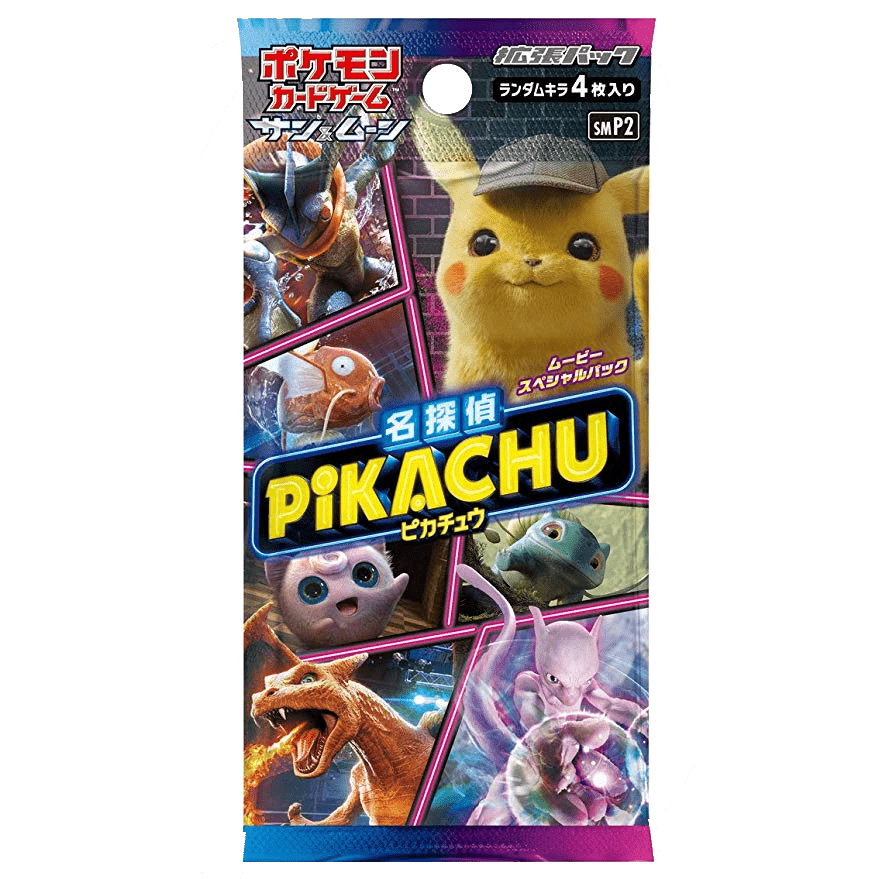 Pokémon Detective Pikachu Booster Pack Japans - Pokeca.NL