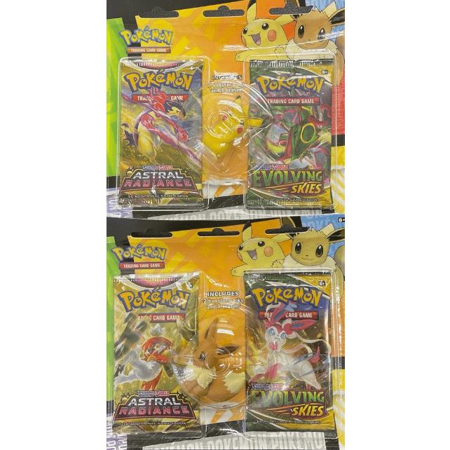 Pokémon Back to school Eraser Pokémon Blister 2-pack blister - Pokeca.NL