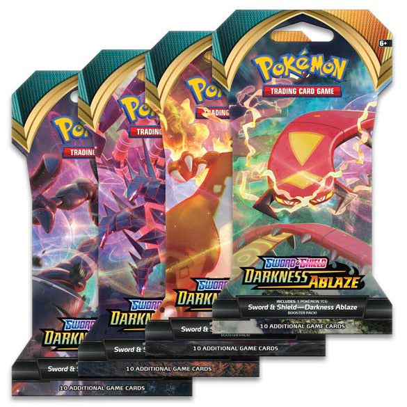 Pokémon Darkness Ablaze Sleeved Booster Pack - Pokeca.NL